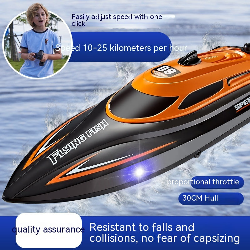 Outdoor Toy Boat High-speed Speedboat for Kids Gift