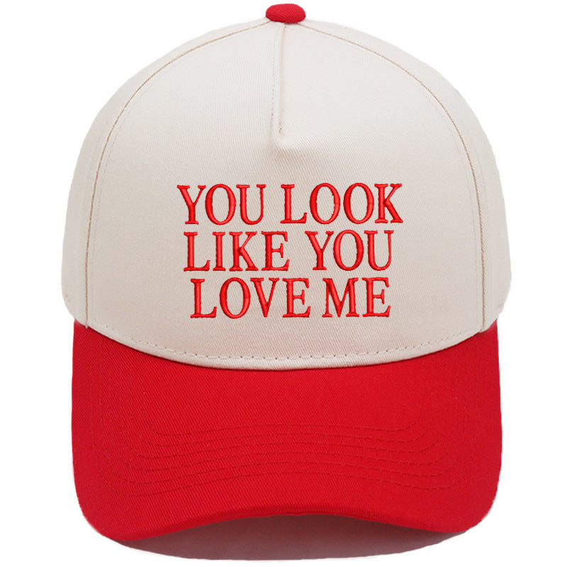 Embroidered Color-Block Casual Baseball Cap For Men And Women Best YouTube Store
