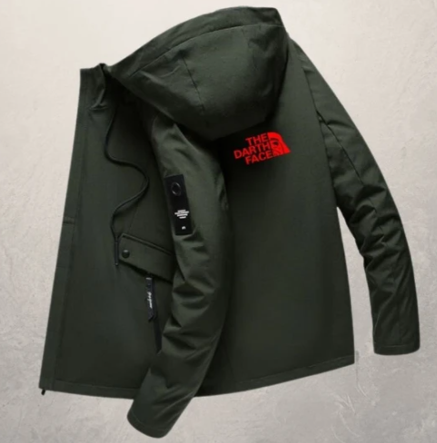Men's Casual Loose Sports Hooded Jacket Pi-Mart