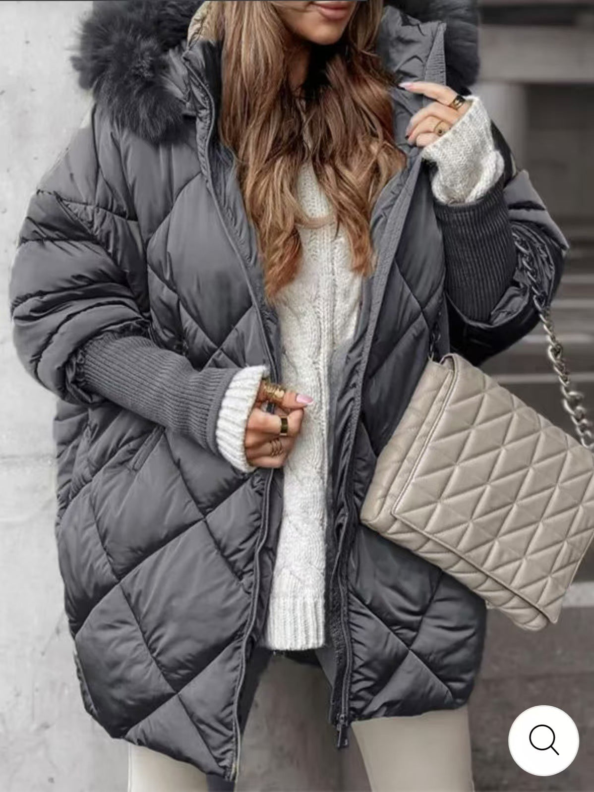 Winter Hooded Clothing Cardigan Coat LadyShow.Store