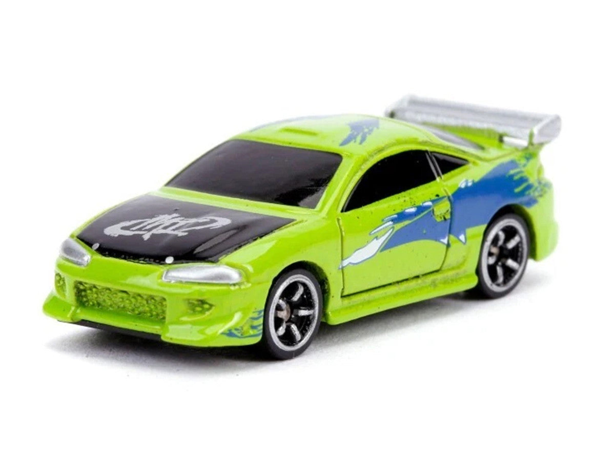 "Fast & Furious 25th Anniversary" 3 piece Set #1 "Nano Hollywood Rides" Diecast Model Cars by Jada Jada