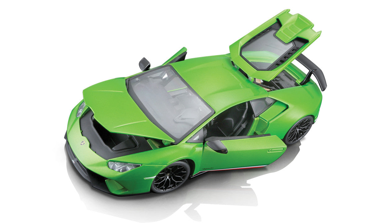 Lamborghini Huracan Performante Metallic Green 1/18 Diecast Model Car by Maisto Maisto
