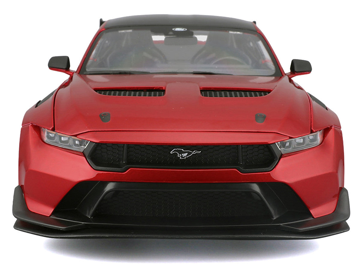 2025 Ford Mustang GTD Red Metallic with Black Top "Special Edition" Series 1/18 Diecast Model Car by Maisto Maisto