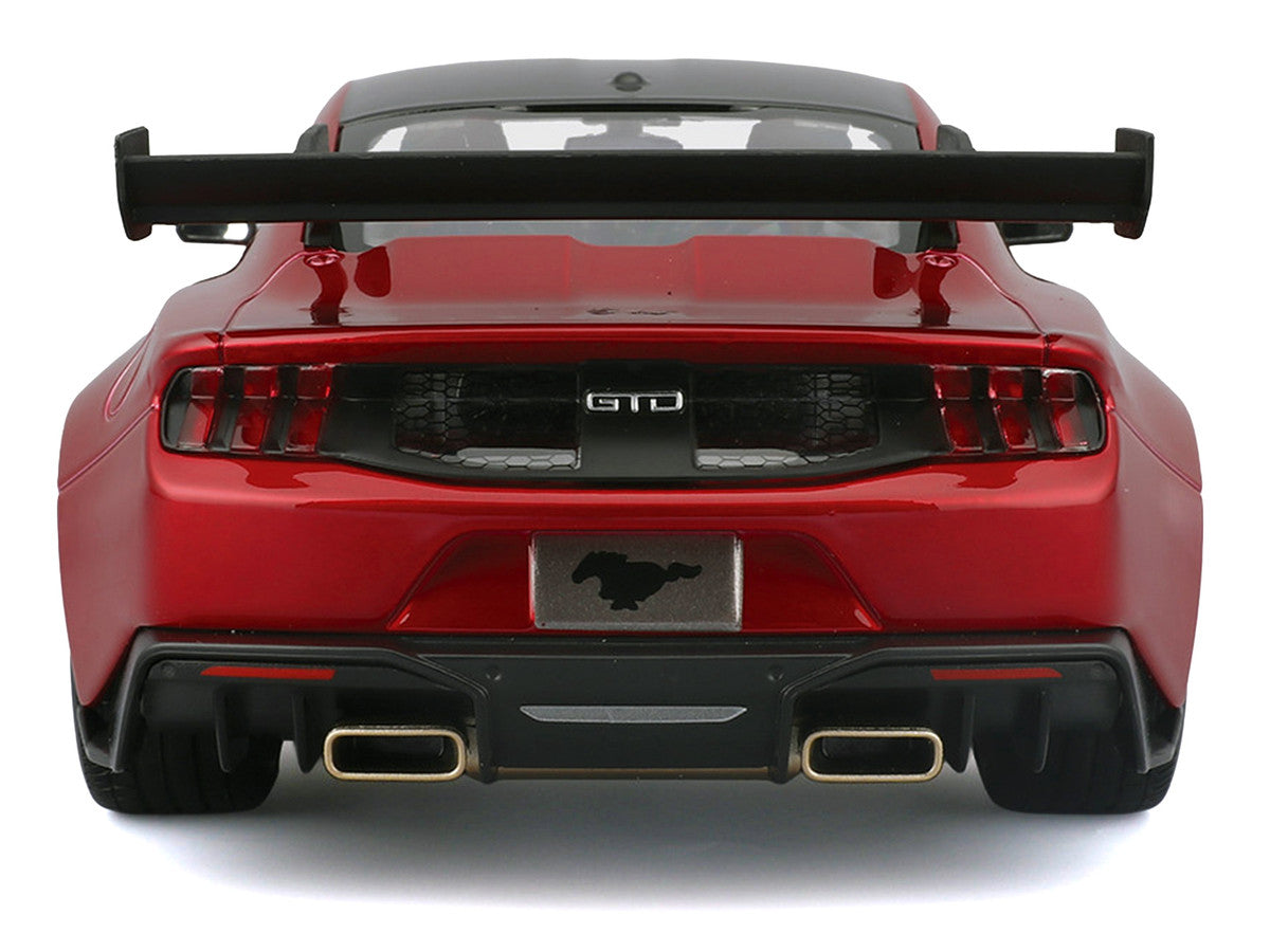 2025 Ford Mustang GTD Red Metallic with Black Top "Special Edition" Series 1/18 Diecast Model Car by Maisto Maisto