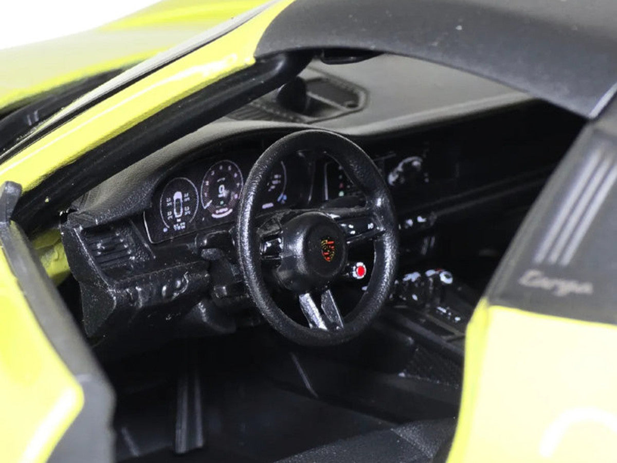 Porsche 911 Targa 4 GTS (992.2) Yellow with Black Top "Special Edition" Series 1/18 Diecast Model Car by Maisto Maisto