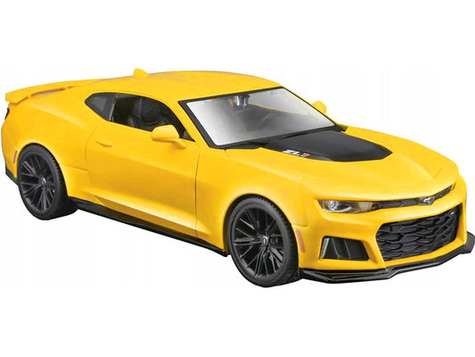 2017 Chevrolet Camaro ZL1 Yellow Metallic "Special Edition" 1/24 Diecast Model Car by Maisto Maisto