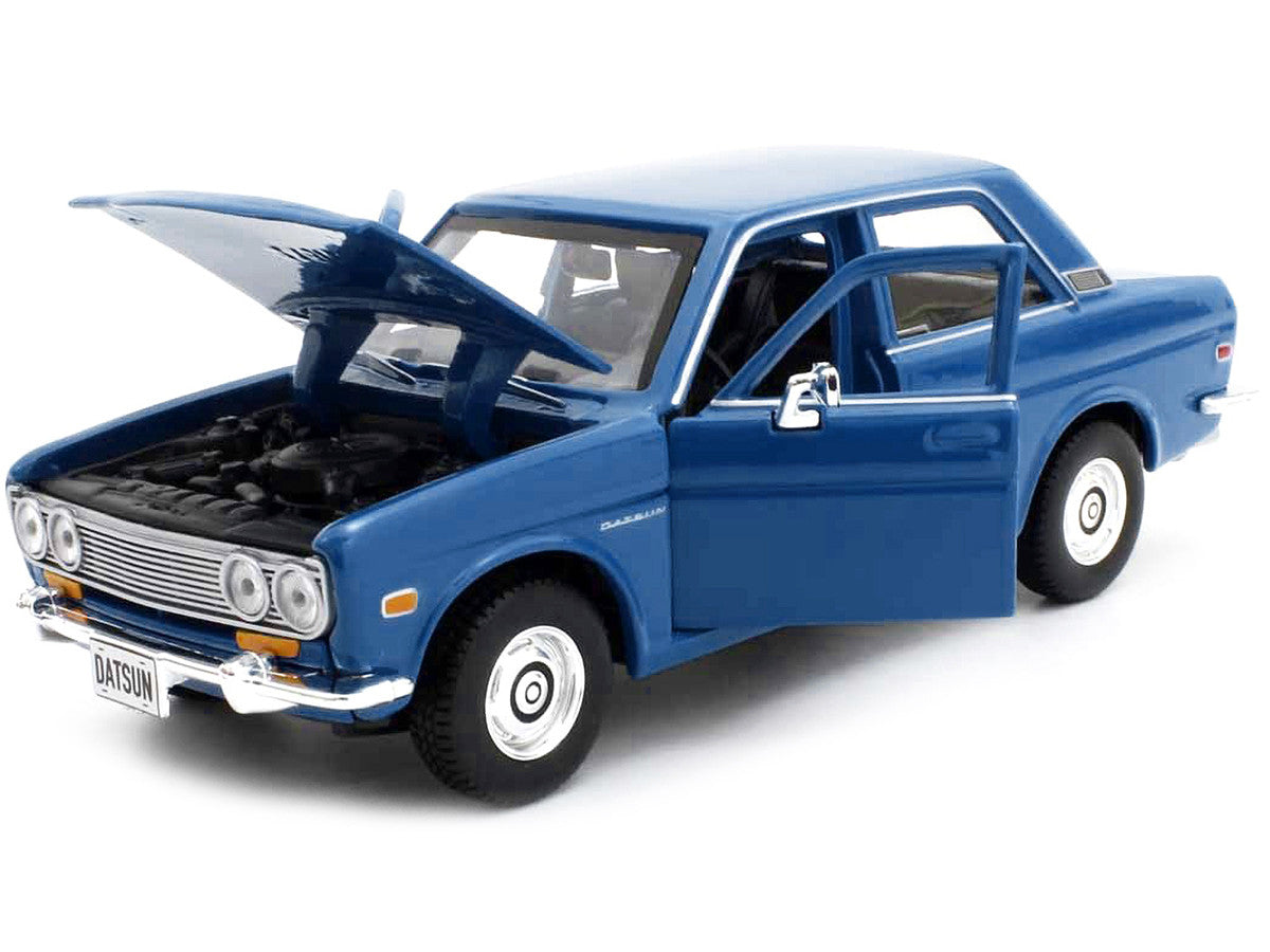1971 Datsun 510 Blue "Special Edition" 1/24 Diecast Model Car by Maisto Maisto