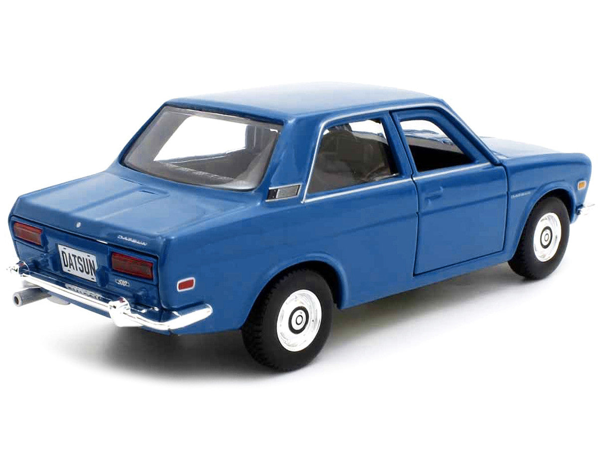 1971 Datsun 510 Blue "Special Edition" 1/24 Diecast Model Car by Maisto Maisto