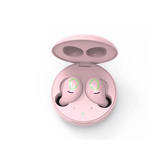 Color: PINK - All Charged Up Bluetooth Earbuds With Wireless Charging Pad