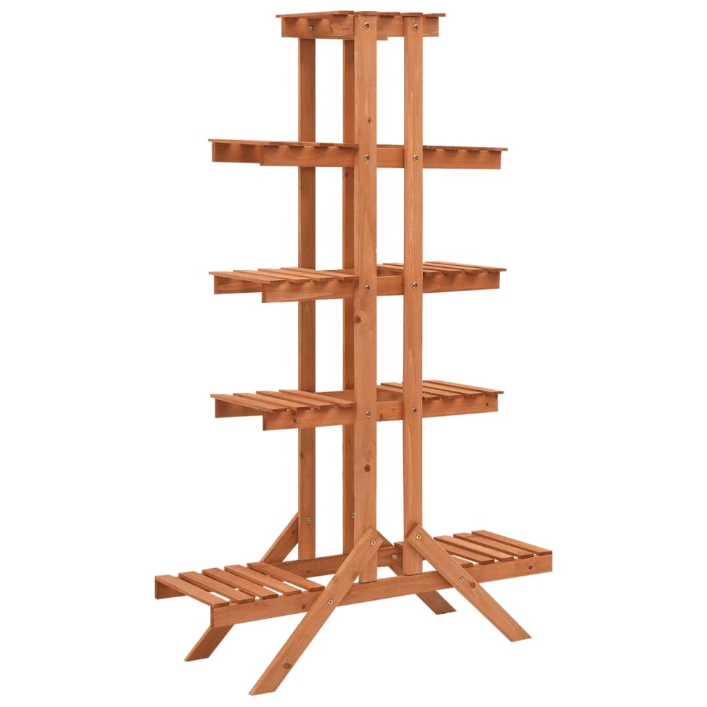 Plant Stand 32.7"x9.8"x52" Solid Firwood W2B