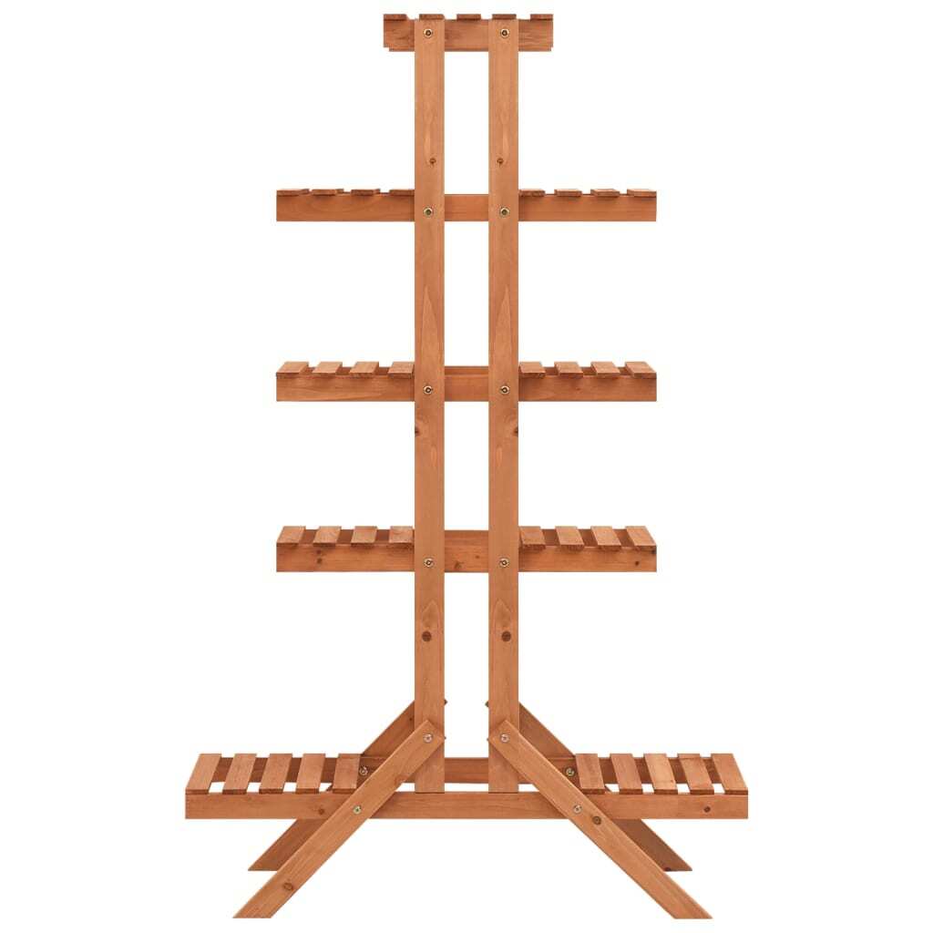 Plant Stand 32.7"x9.8"x52" Solid Firwood W2B