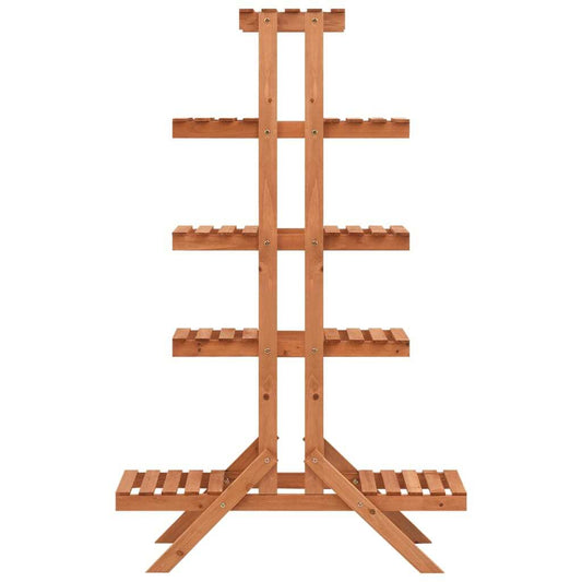 Plant Stand 32.7"x9.8"x52" Solid Firwood W2B