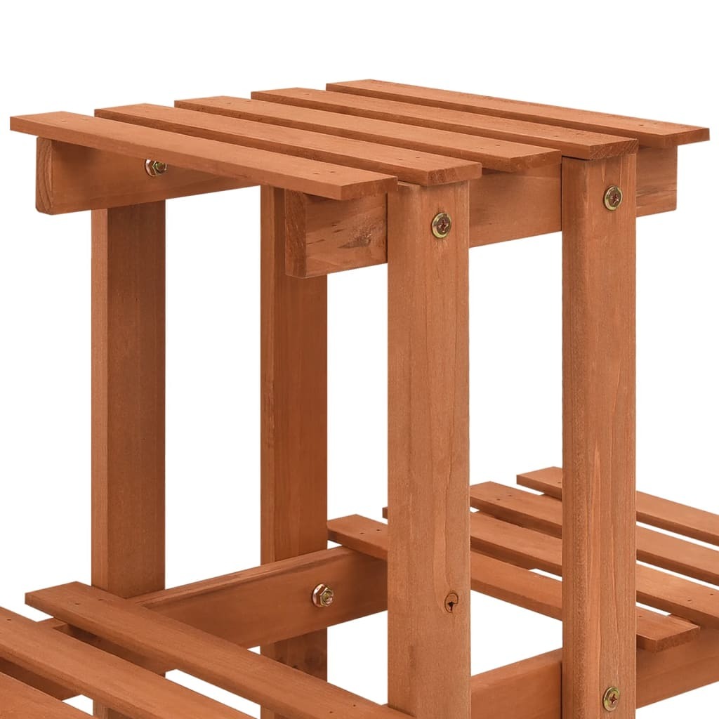 Plant Stand 32.7"x9.8"x52" Solid Firwood W2B