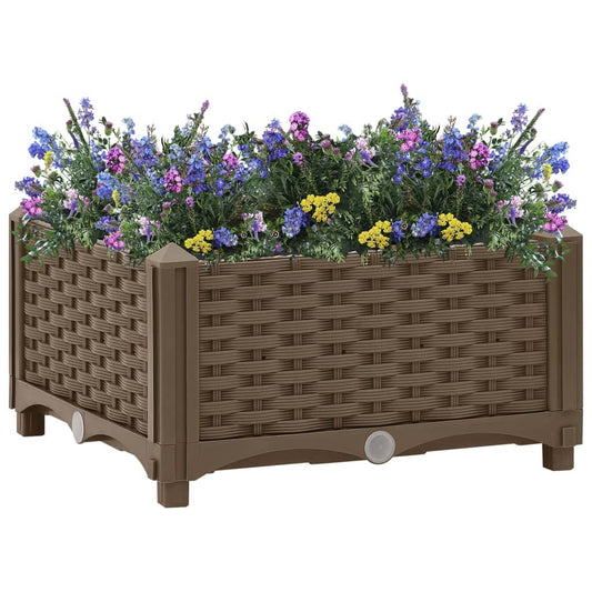 Raised Bed 15.7"x15.7"x9.1" Polypropylene W2B