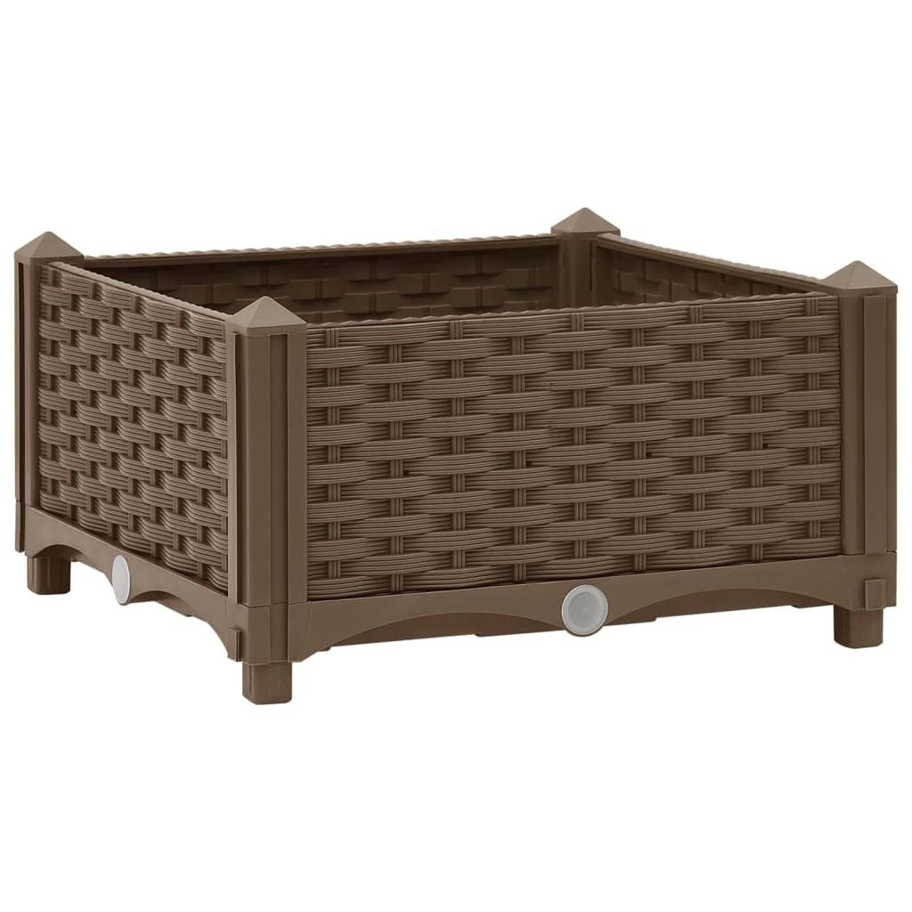 Raised Bed 15.7"x15.7"x9.1" Polypropylene W2B
