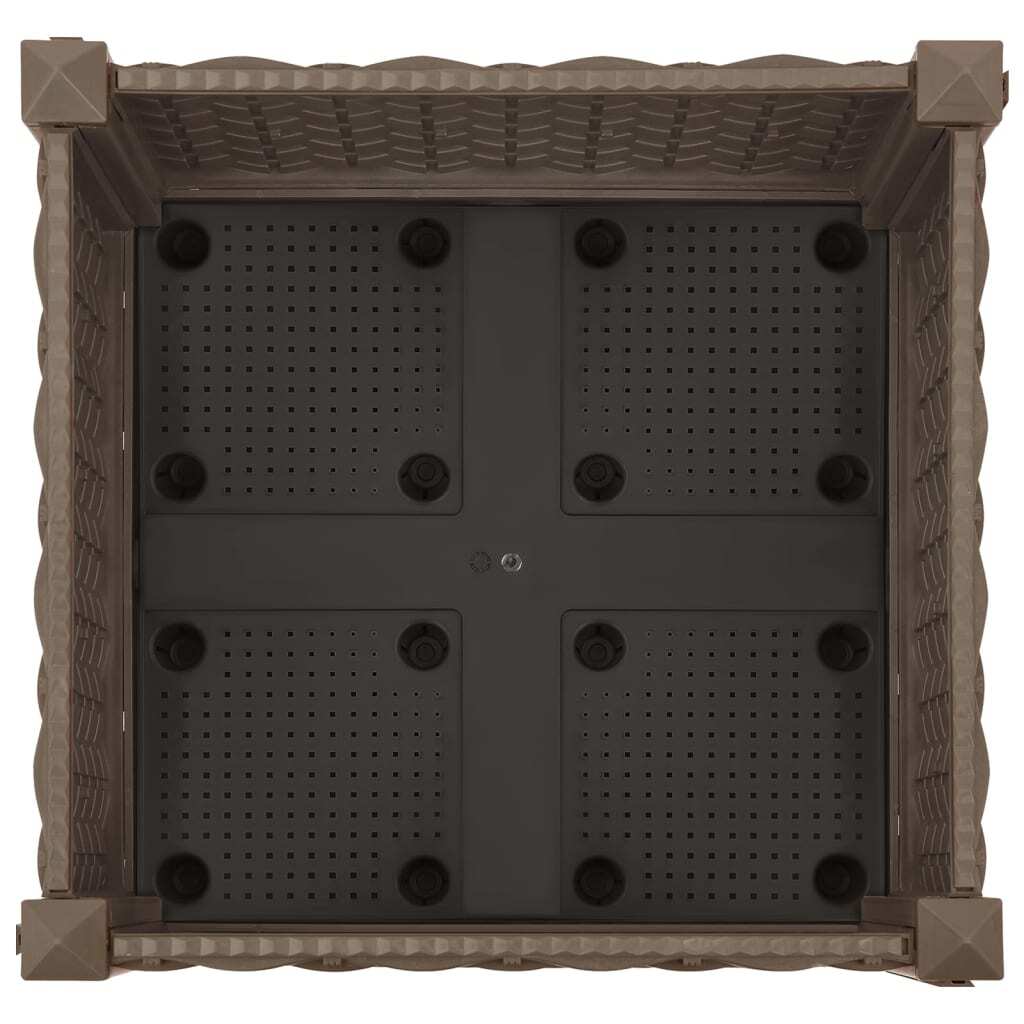 Raised Bed 15.7"x15.7"x9.1" Polypropylene W2B