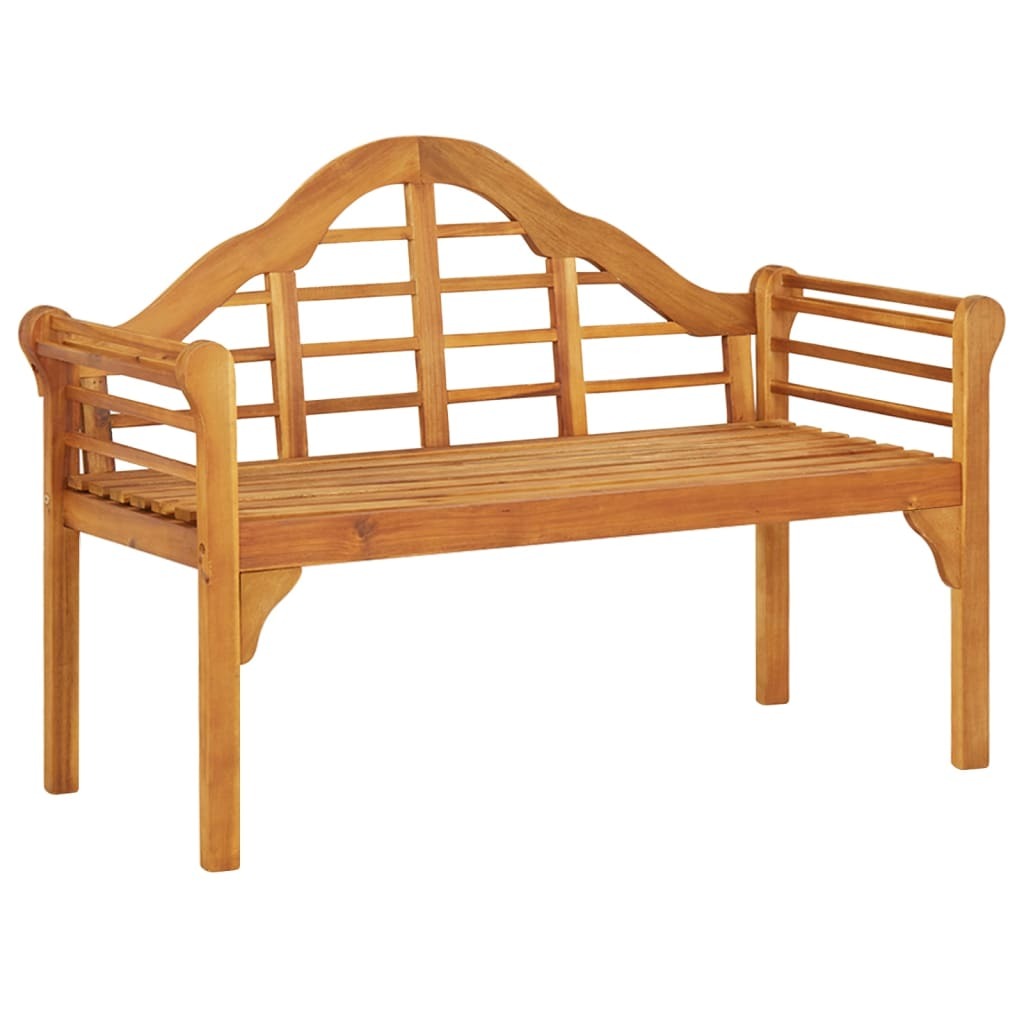 Patio Bench 49.2" Solid Wood Acacia W2B