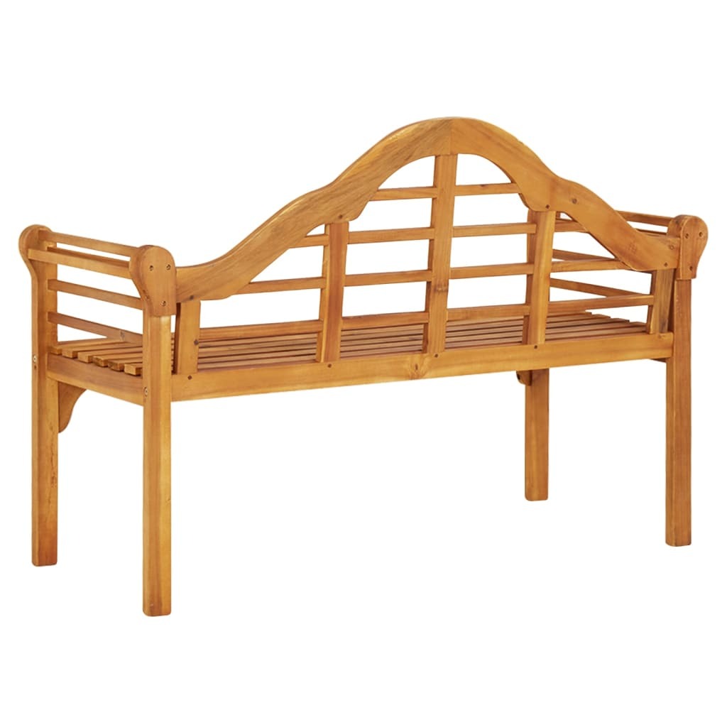 Patio Bench 49.2" Solid Wood Acacia W2B