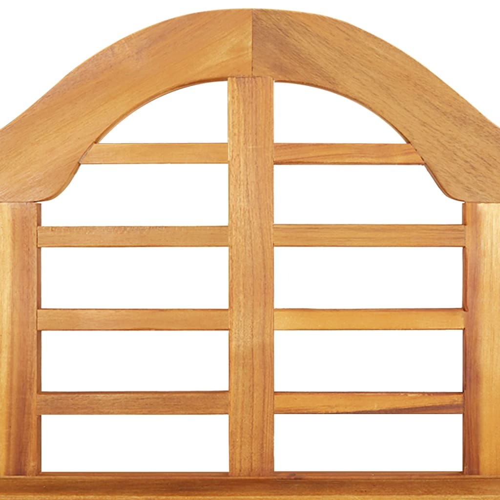 Patio Bench 49.2" Solid Wood Acacia W2B