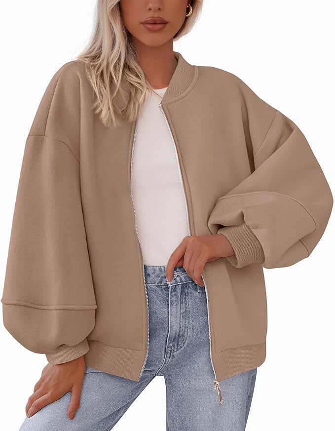 Zip Sweatshirt Jacket Casual Long Sleeve Pilot Coat Best YouTube Store