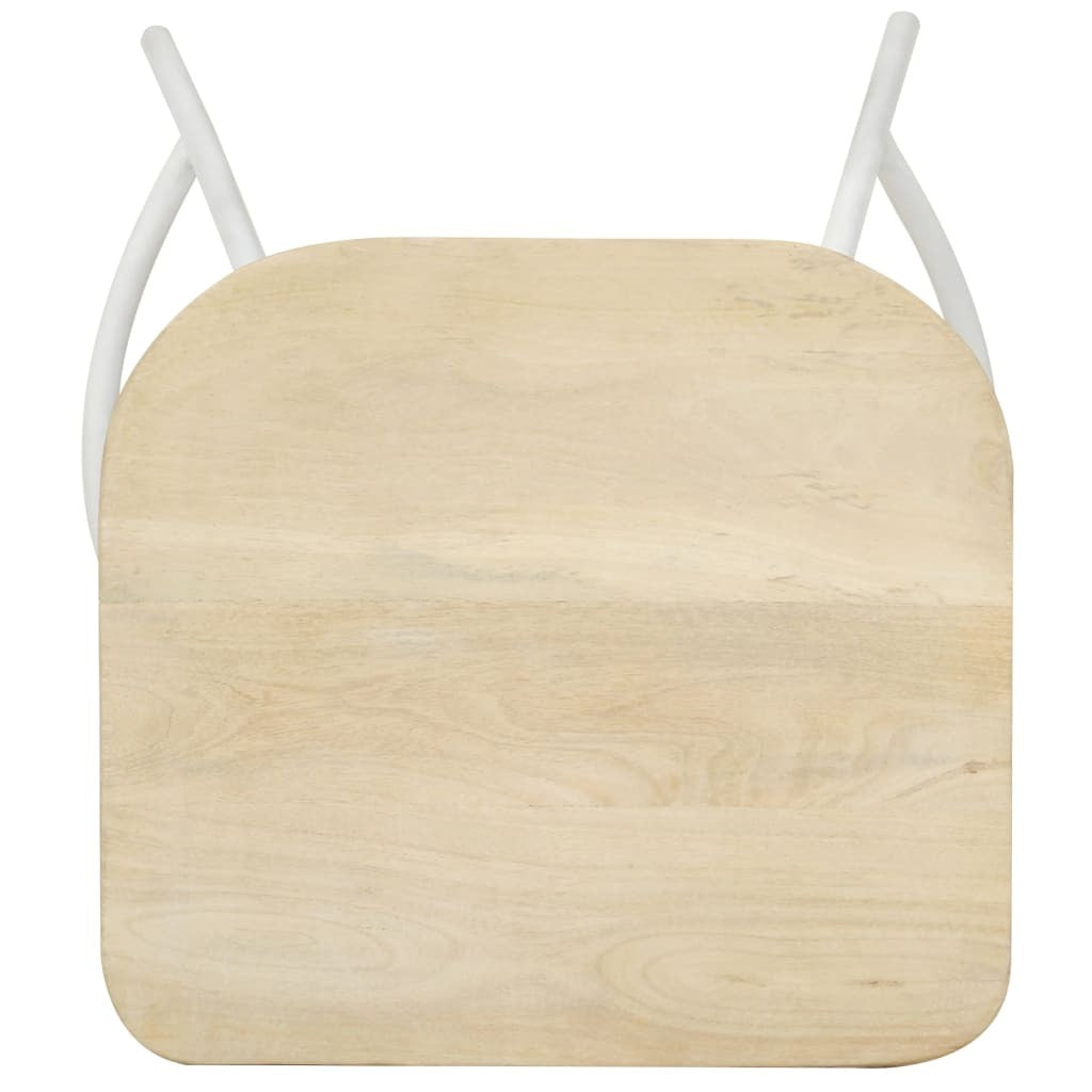 Bar Stools 4 pcs Solid Mango Wood W2B