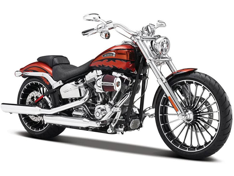 2014 Harley Davidson CVO Breakout Orange 1/12 Diecast Motorcycle Model by Maisto Maisto