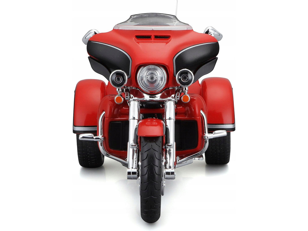 2021 Harley Davidson CVO Tri Glide Motorcycle Orange "H-D Custom" 1/12 Diecast Model by Maisto Maisto