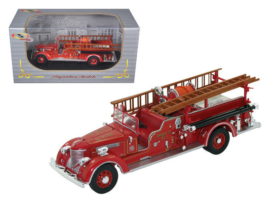 1939 Packard Fire Engine Truck Red 1/32 Diecast Model by Signature Models Signature Models