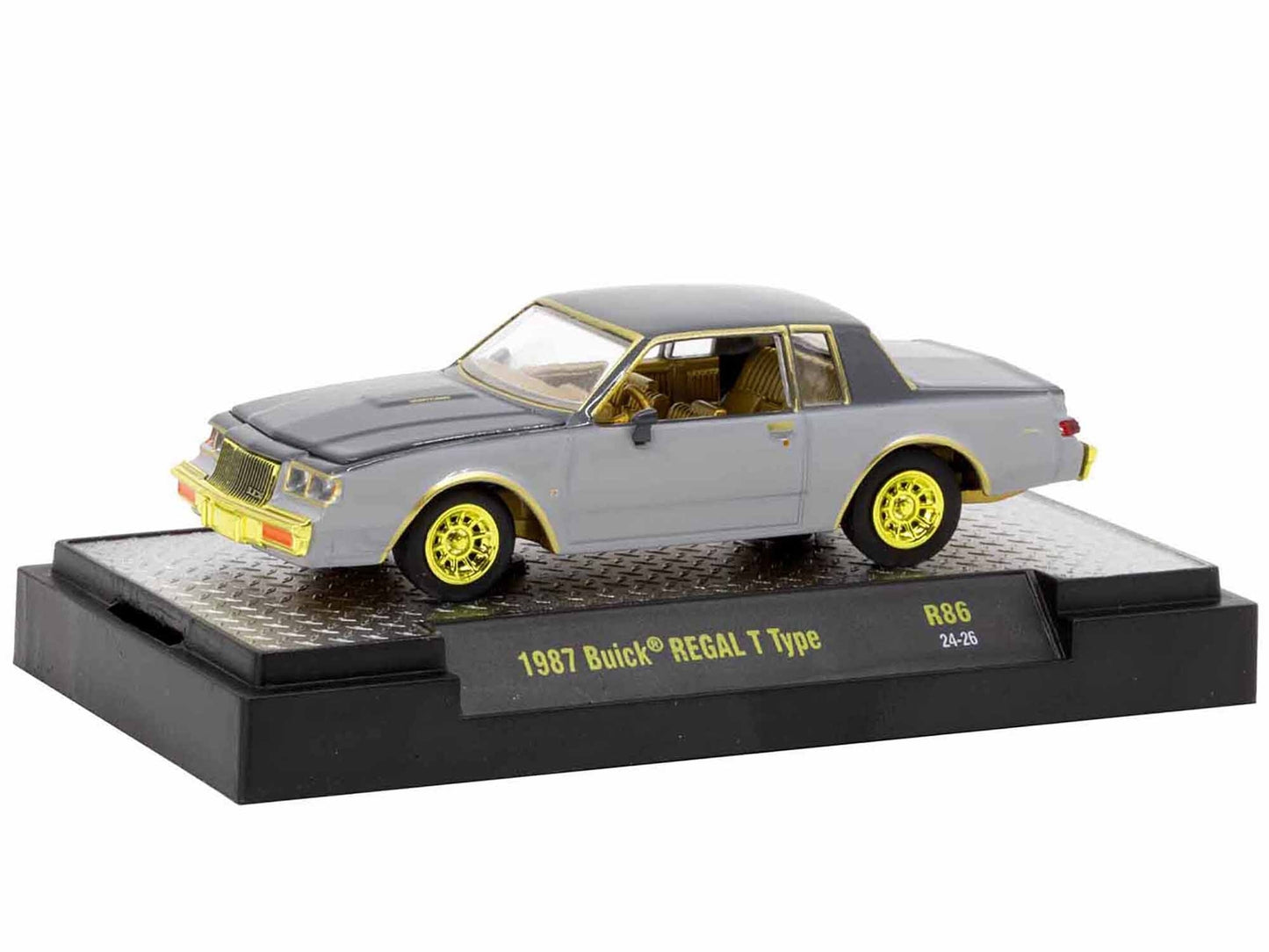 "Auto-Thentics" 6 piece Set Release 86 IN DISPLAY CASES Limited Edition 1/64 Diecast Model Cars by M2 Machines