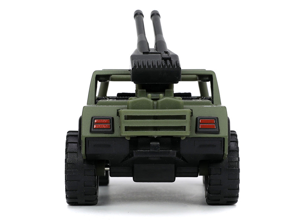 V.A.M.P. Olive Green "G.I. Joe" "Hollywood Rides" Series 1/32 Diecast Car Model by Jada Jada