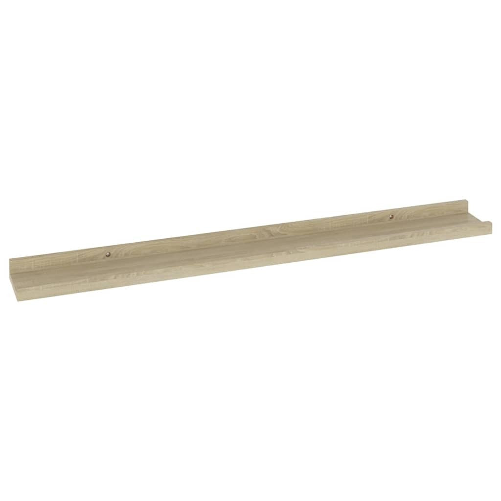 Wall Shelves 4 pcs Sonoma Oak 31.5"x3.5"x1.2 W2B