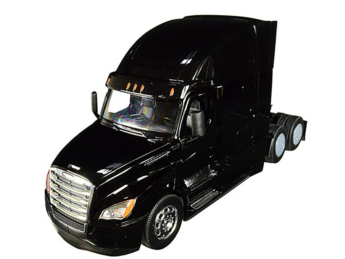 Freightliner Cascadia Truck Black "Transporter" 1/32 Diecast Model by Welly Welly