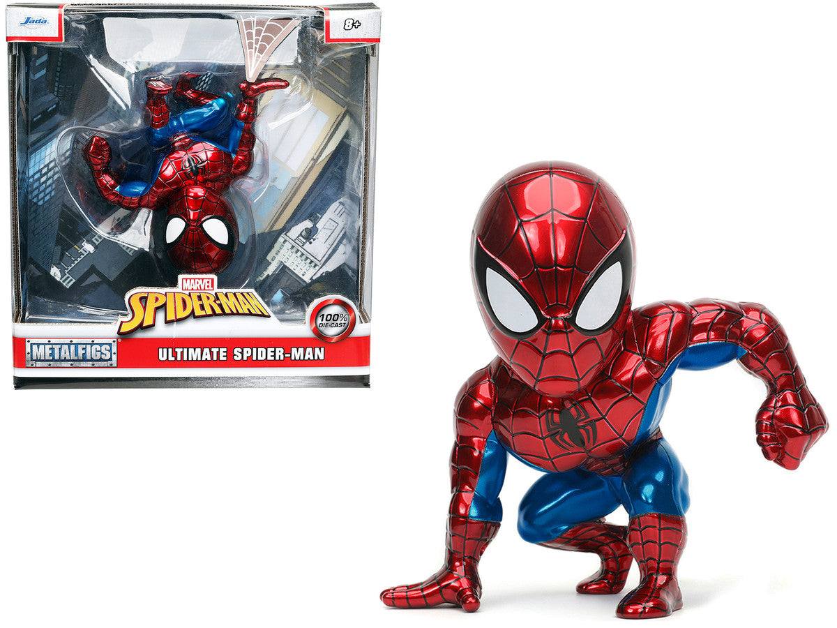 Ultimate Spider-Man 5" Diecast Figure "Marvel's Spider-Man" "Metalfigs" Series by Jada Jada