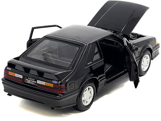 1993 Ford Mustang SVT Cobra Black "Special Edition" Series 1/24 Diecast Model Car by Maisto Maisto