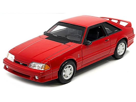 1993 Ford Mustang SVT Cobra Red "Special Edition" Series 1/24 Diecast Model Car by Maisto Maisto