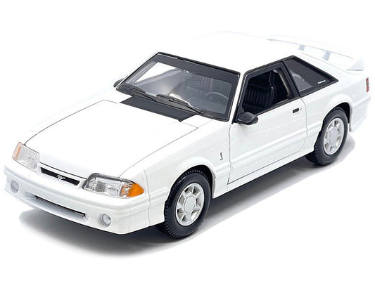1993 Ford Mustang SVT Cobra White "Special Edition" Series 1/24 Diecast Model Car by Maisto Maisto