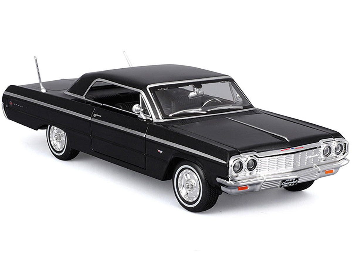 1964 Chevrolet Impala SS Black "Special Edition" Series 1/26 Diecast Model Car by Maisto Maisto