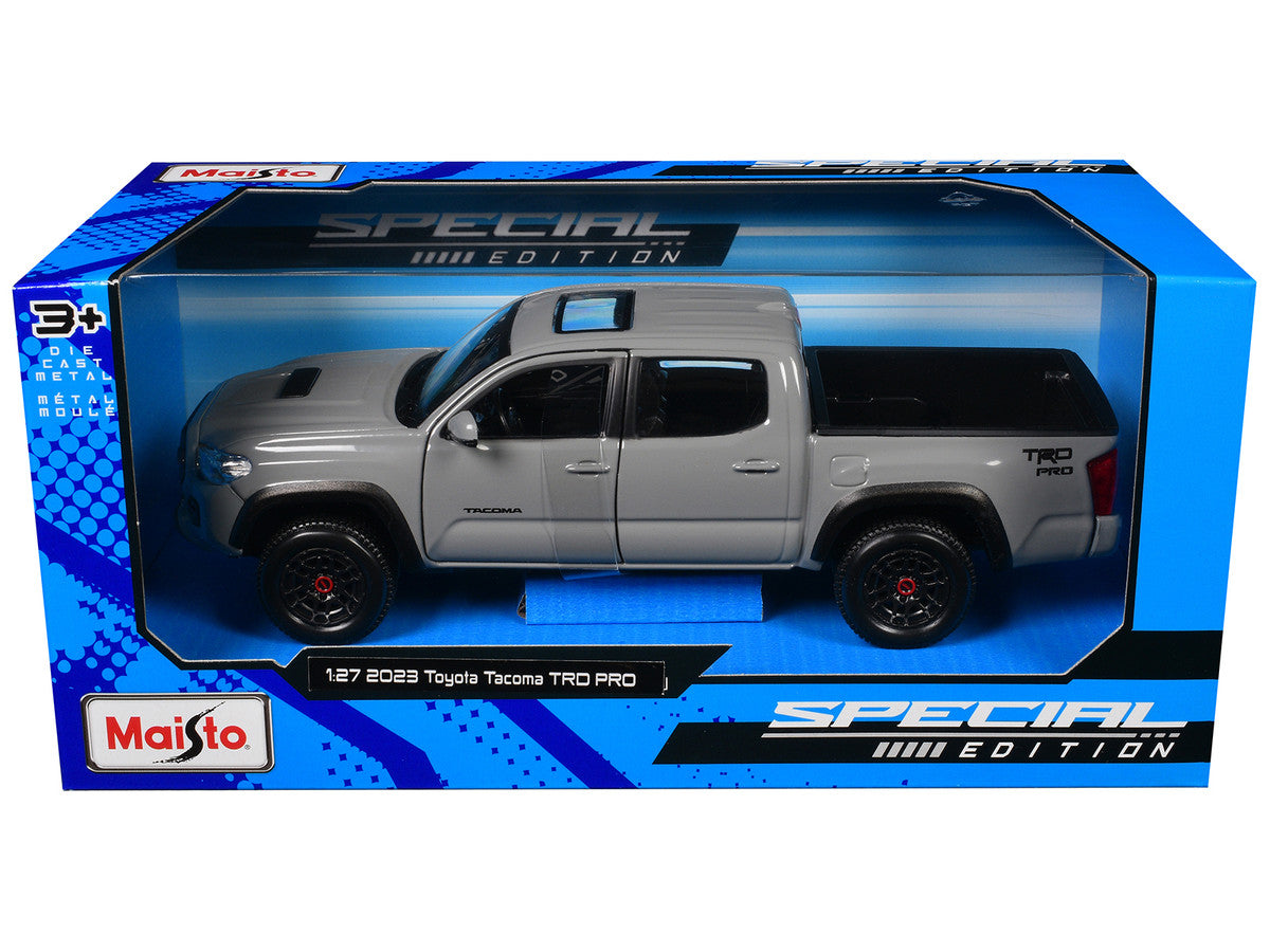 2023 Toyota Tacoma TRD PRO Pickup Truck Gray with Sunroof "Special Edition" Series 1/27 Diecast Model Car by Maisto Maisto