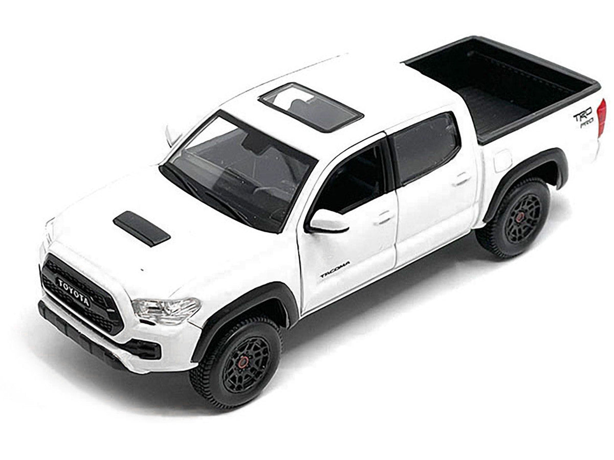 2023 Toyota Tacoma TRD PRO Pickup Truck White with Sunroof "Special Edition" Series 1/27 Diecast Model Car by Maisto Maisto
