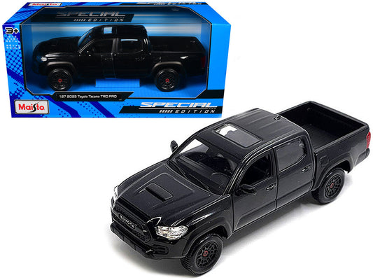 2023 Toyota Tacoma TRD PRO Pickup Truck Black Metallic with Sunroof "Special Edition" Series 1/27 Diecast Model Car by Maisto Maisto