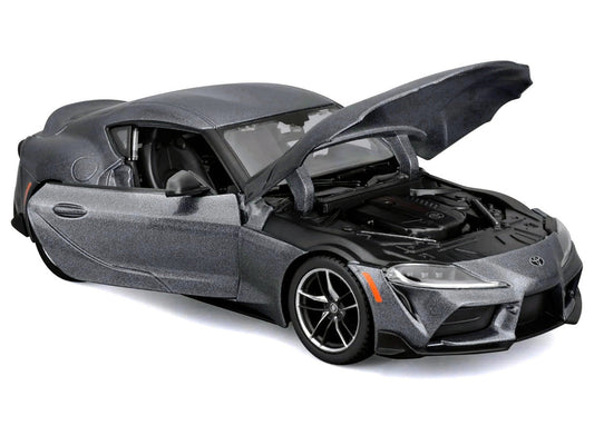 Toyota GR Supra Gray Metallic "Special Edition" Series 1/24 Diecast Model Car by Maisto Maisto