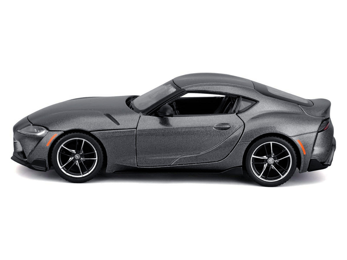 Toyota GR Supra Gray Metallic "Special Edition" Series 1/24 Diecast Model Car by Maisto Maisto