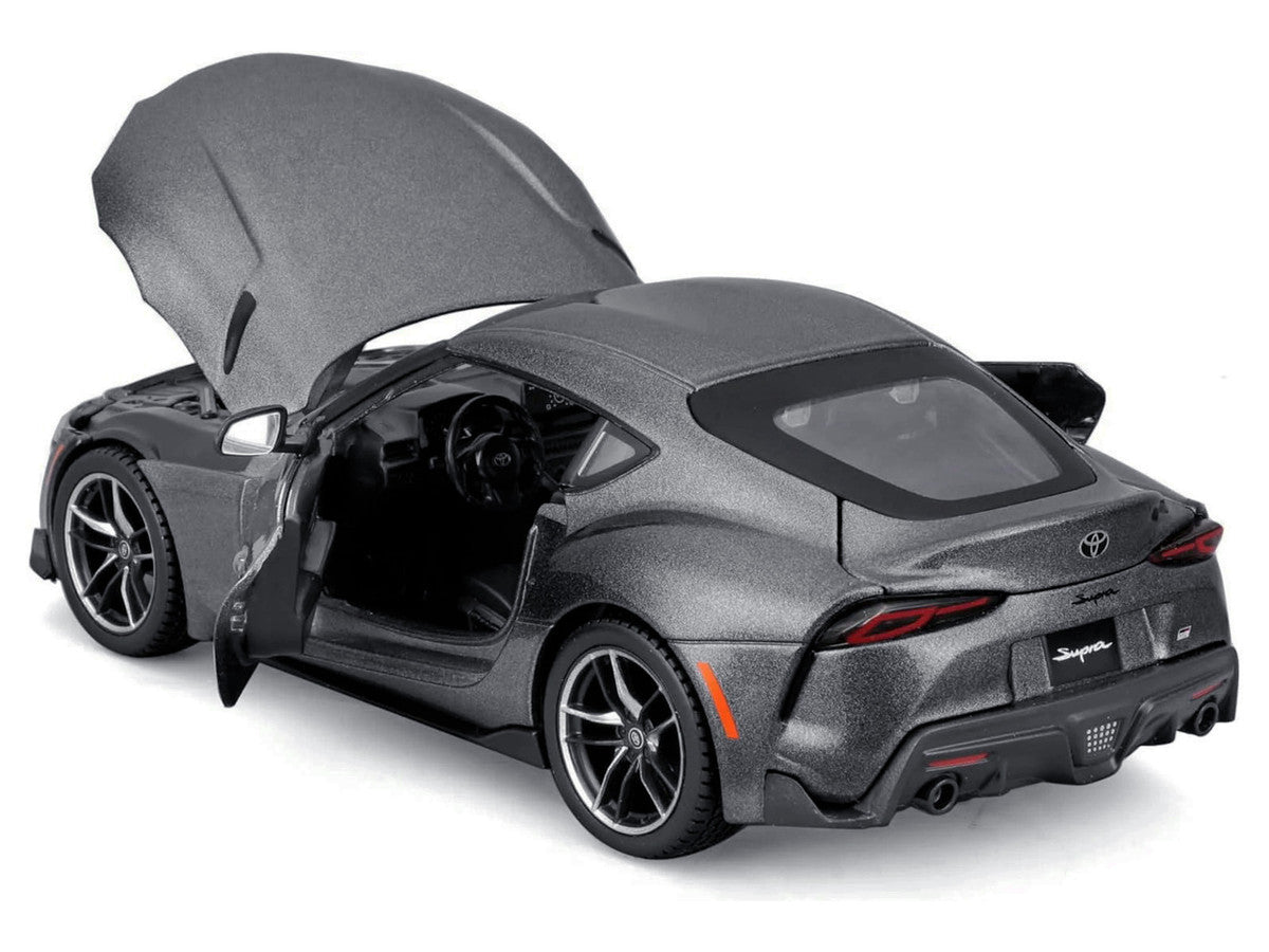 Toyota GR Supra Gray Metallic "Special Edition" Series 1/24 Diecast Model Car by Maisto Maisto