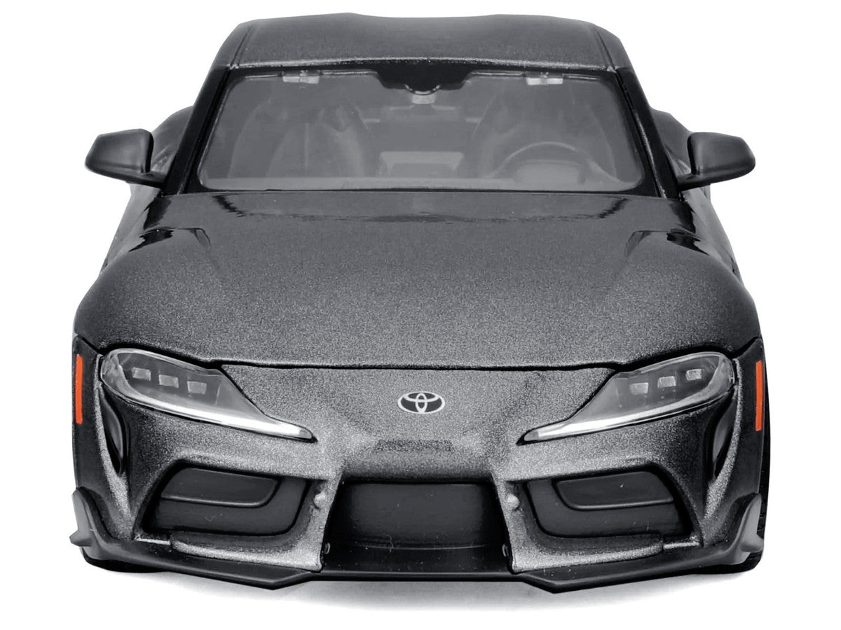 Toyota GR Supra Gray Metallic "Special Edition" Series 1/24 Diecast Model Car by Maisto Maisto