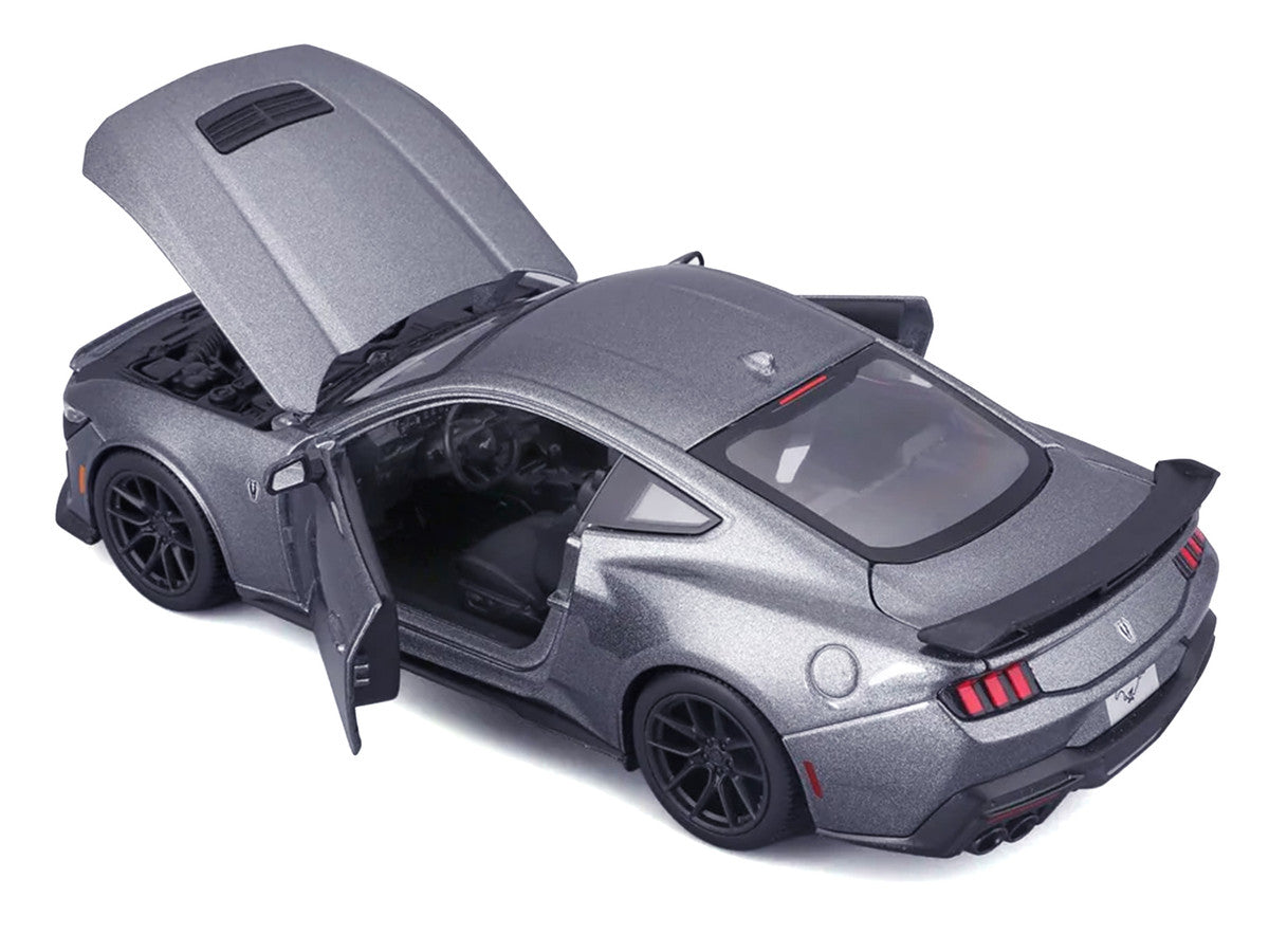 2024 Ford Mustang Dark Horse Dark Gray Metallic "Special Edition" Series 1/24 Diecast Model Car by Maisto Maisto