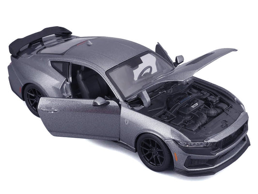 2024 Ford Mustang Dark Horse Dark Gray Metallic "Special Edition" Series 1/24 Diecast Model Car by Maisto Maisto