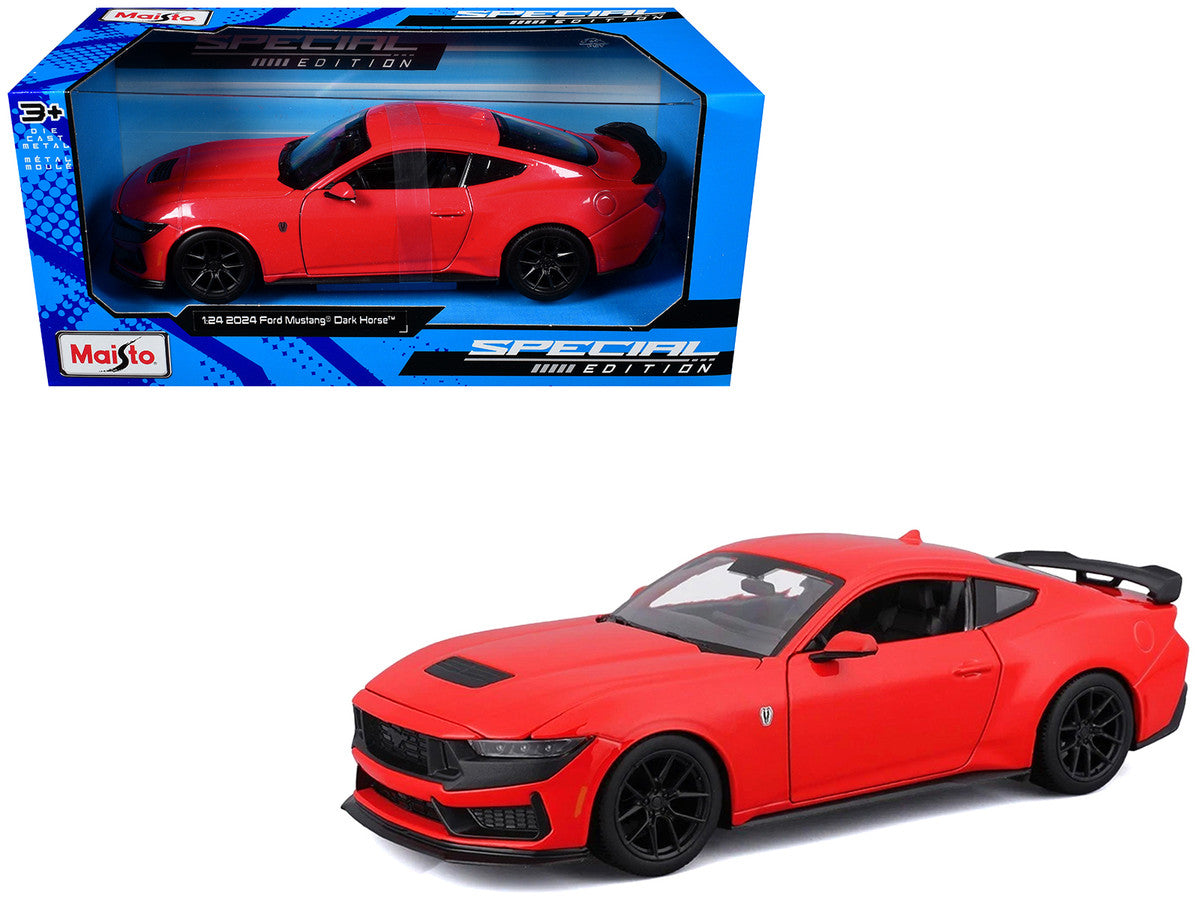 2024 Ford Mustang Dark Horse Red "Special Edition" Series 1/24 Diecast Model Car by Maisto Maisto