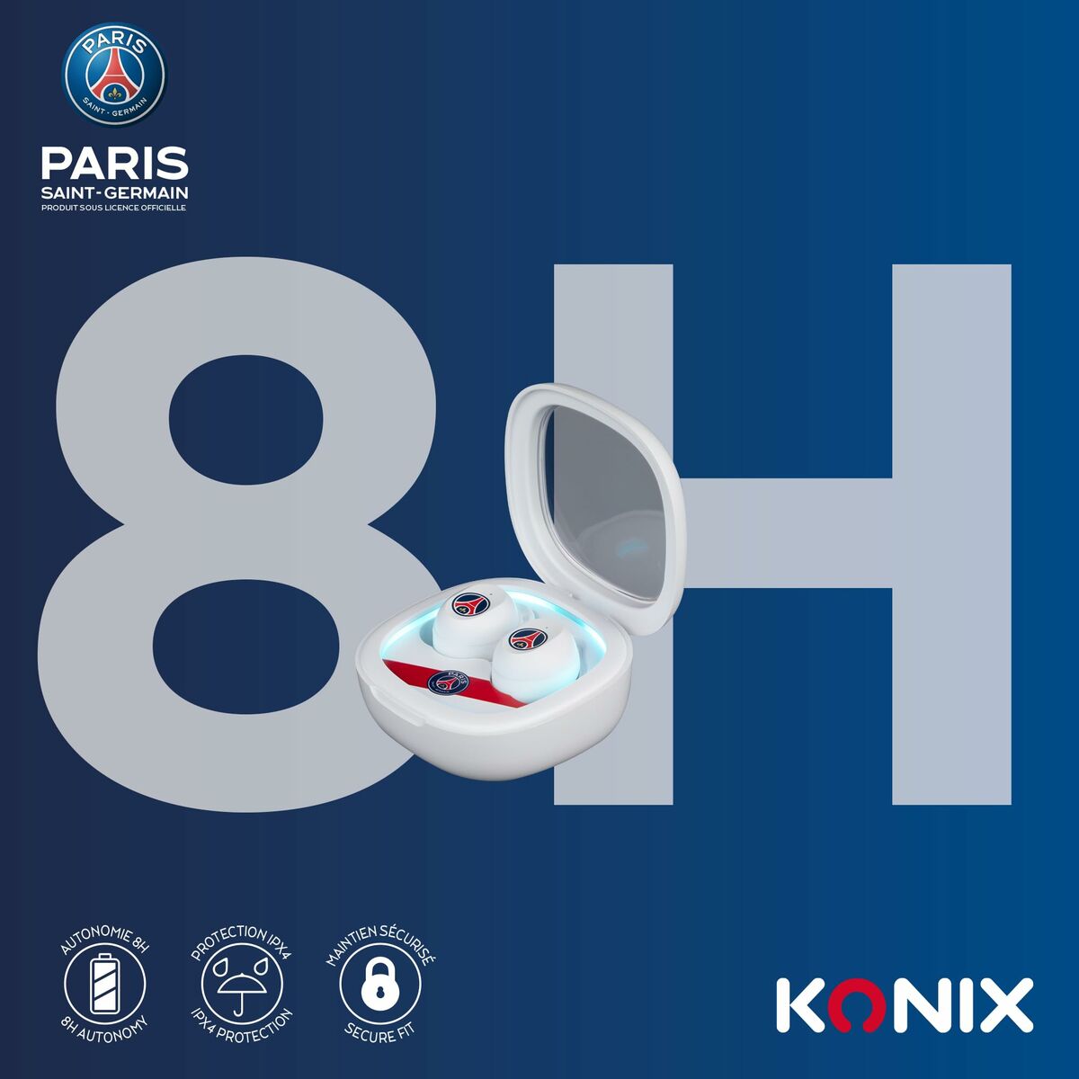 Headphones KONIX White-7