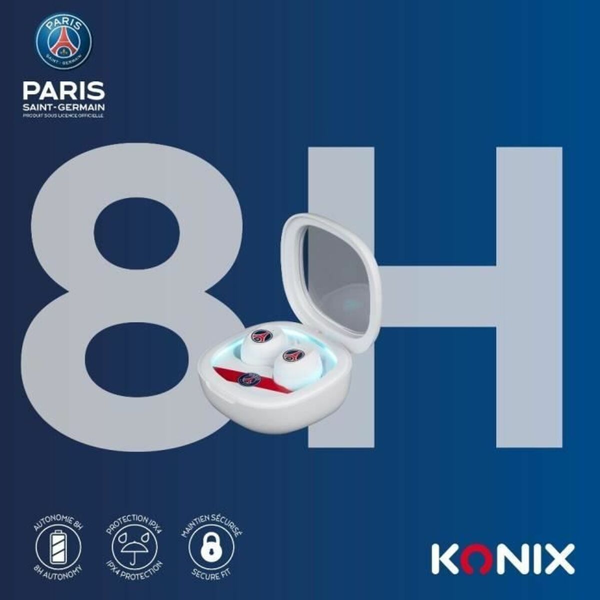 Headphones KONIX White-2