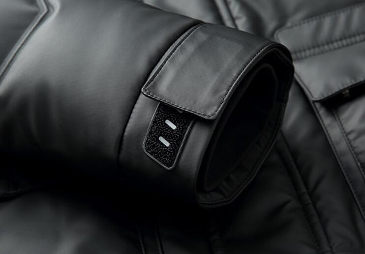 Men's Thickened Simple Hooded Down Jacket LadyShow.Store